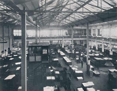 Maschinenhalle, 1916 von Unbekannt