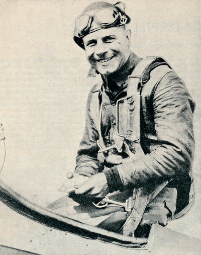 Major James H. Doolittle, amerikanischer Flieger, ca. 1936-1937 von Unbekannt