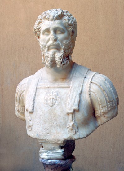 Marmorbüste des römischen Kaisers Lucius Septimius Severus von Unbekannt