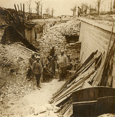 Marceau-Kaserne, Verdun, Nordfrankreich, 1916 von Unbekannt
