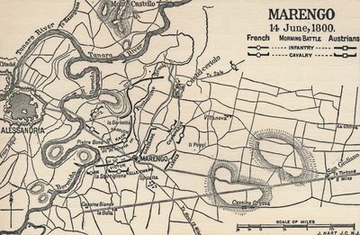 Marengo - 14. Juni 1800 Morgenschlacht, 1896 von Unbekannt
