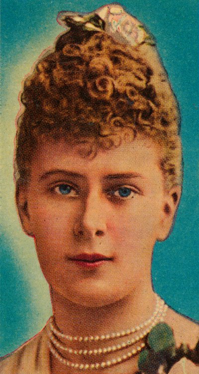 Mary von Teck vor ihrer Heirat mit dem Herzog von York, 1890er Jahre 1935 von Unbekannt