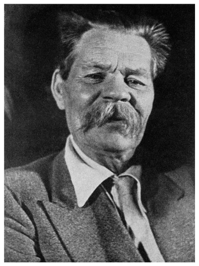 Maxim Gorki, russischer Autor, um 1930 von Unbekannt