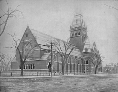 Memorial Hall, Cambridge, Mass., ca. 1897 von Unbekannt