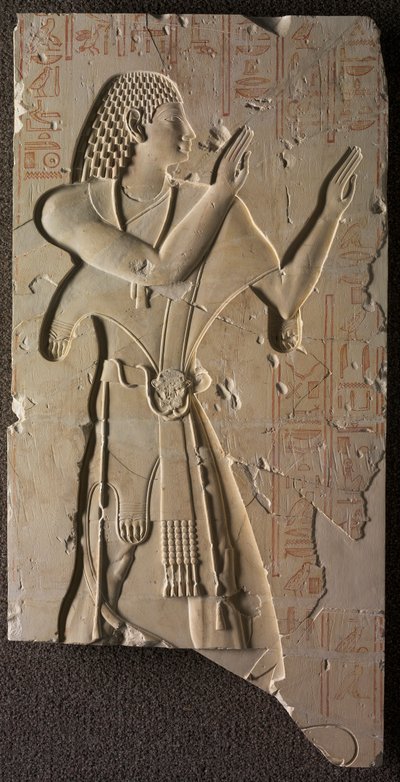 Mentuemhat in kirchlicher Kleidung, ca. 667-647 v. Chr. von Unbekannt