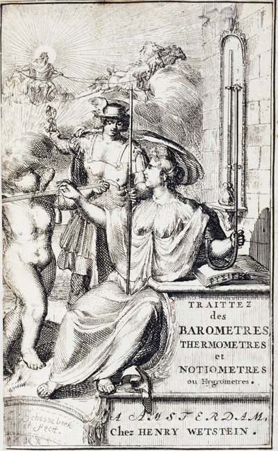 Meteorologische Allegorie von Unbekannt