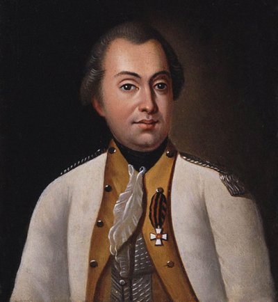 Mikhail Kutuzov in der Uniform des Lugansk Pikineer Regiments, 1788, 19. Jahrhundert von Unbekannt