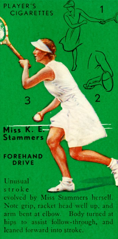 Miss K. E. Stammers - Vorhand-Drive, ca. 1935 von Unbekannt
