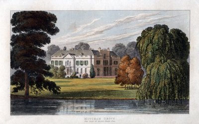 Mitcham Grove, Surrey, der Sitz von Henry Hoare von Unbekannt