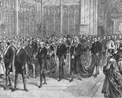Mr. Gladstones erste Amtszeit: Das Treffen des Parlaments von 1868-1874, 1901 von Unbekannt