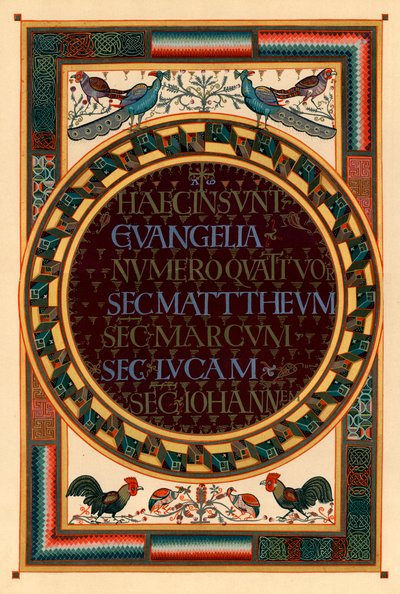 Namen der vier Evangelisten von Unbekannt