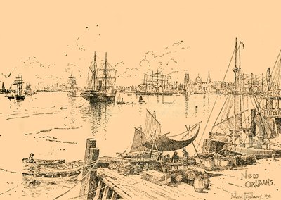 New Orleans, Louisiana, um 1890 von Unbekannt
