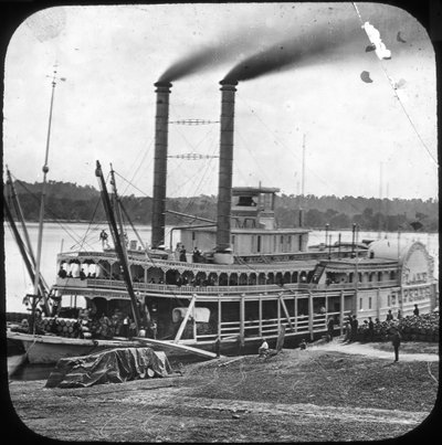 Northern Line Packet Company Raddampfer Lake Superior, USA, ca. 1870er von Unbekannt