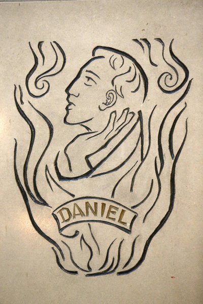 Notre Dame de France katholische Kirche, London. Daniel der Prophet, London, Großbritannien von Unbekannt