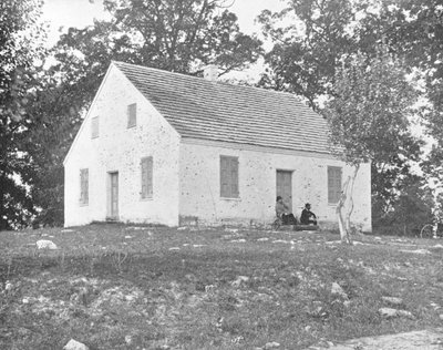 Alte Dunkards Kirche, Antietam, Maryland, USA, ca. 1900 von Unbekannt