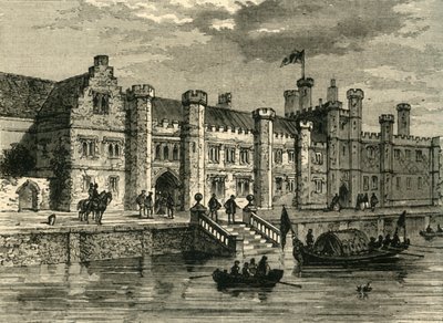 Altes Schloss von Greenwich, 1630, ca. 1878 von Unbekannt