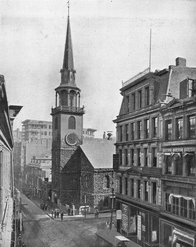 Old South Church, Boston, USA, ca. 1900 von Unbekannt