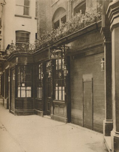 Olde Dr. Butlers Head, gegründet in der Masons Avenue im Jahr 1616, ca. 1935 von Unbekannt