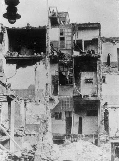Einst ein Grand Hotel in Palma, Mallorca, Spanischer Bürgerkrieg, ca. 1936 von Unbekannt