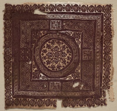 Ornament mit symbolischen verschlungenen Knoten, 400er - 600er von Unbekannt