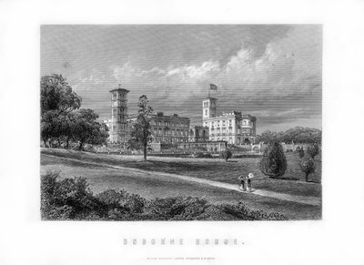 Osborne House, ehemalige königliche Residenz in East Cowes, Isle of Wight, England, 1899 von Unbekannt