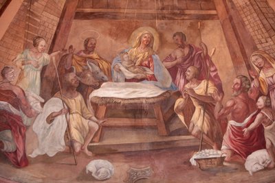 Unsere Liebe Frau von der Himmelfahrt Kirche. Geburt Christi, Cordon, Frankreich von Unbekannt