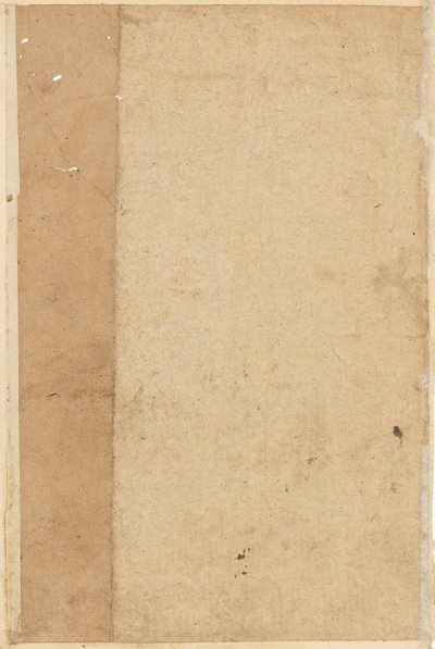 Seite aus Geschichten eines Papageis Tuti-nama: leere Seite, ca. 1560 von Unbekannt