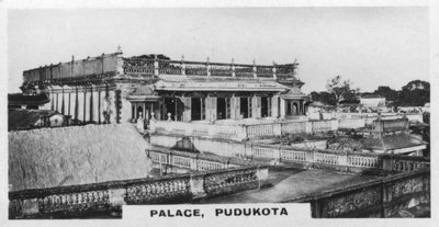 Palast, Pudukottai, Tamil Nadu, Indien von Unbekannt