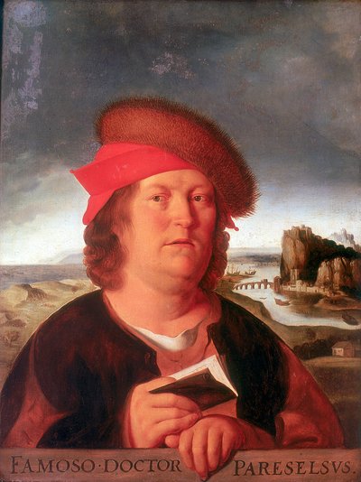 Paracelsus Aracelsus 1493-1541, schweizerisch-deutscher Arzt und Alchemist von Unbekannt
