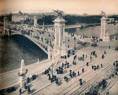 Paris - Le Pont Alexandre III, ca. 1910 von Unbekannt