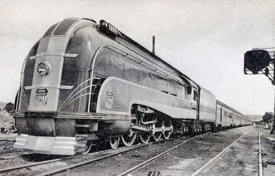 Personenzug, Pullman der Pacific Union, Amerika, 20. Jahrhundert von Unbekannt
