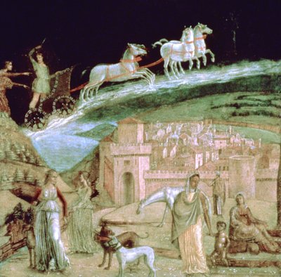 Phaeton in seinem Wagen, ca. 1470-1536 von Unbekannt
