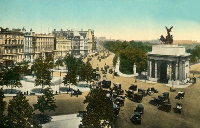 Piccadilly vom Hyde Park Corner, London, ca. 1915 von Unbekannt