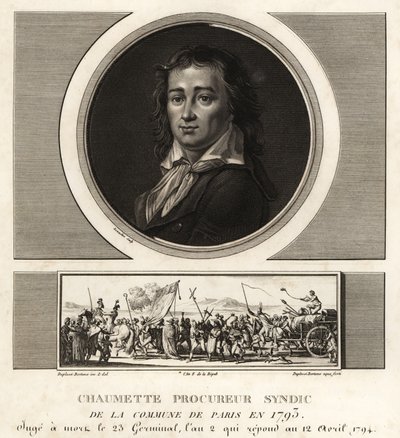 Pierre Gaspard Chaumette, Procureur Syndic de la Commune, Atheist von Unbekannt