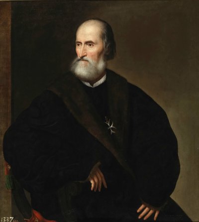 Pietro Bembo als Prior der Johanniter, ca. 1537 von Unbekannt