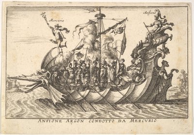 Tafel 2: Der Argonaut Amphion geführt von Merkur von Unbekannt
