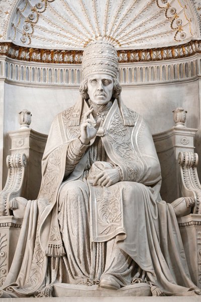 Papst Pius VII - Petersdom - Rom, Italien von Unbekannt