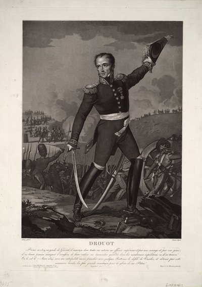 Porträt von Comte General Antoine Drouot 1774-1847, ca. 1825 von Unbekannt