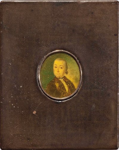 Porträt von Graf Pyotr Semyonovich Saltykov, 1697-1772 von Unbekannt