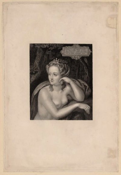 Porträt von Diane de Poitiers 1499-1566, Mitte des 16. Jahrhunderts von Unbekannt