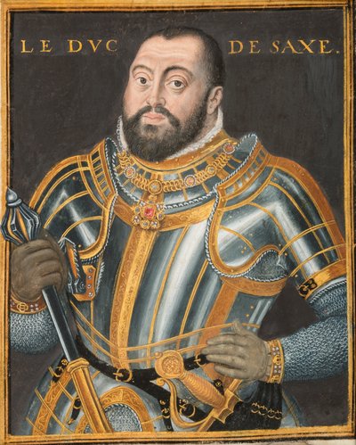 Porträt von Herzog Johann Friedrich I., Kurfürst von Sachsen von Unbekannt