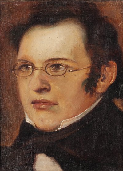Porträt von Franz Schubert 1797-1828, erstes Viertel des 19. Jahrhunderts von Unbekannt