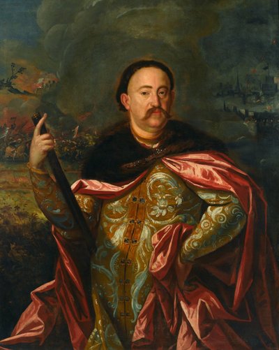 Porträt von John III. Sobieski, 1629-1696, König von Polen und Großherzog von Litauen von Unbekannt