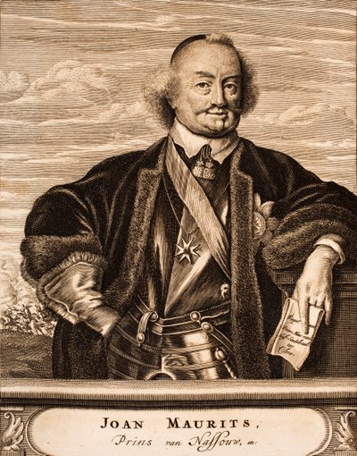 Porträt von Johann Moritz, Prinz von Nassau-Siegen 1604-1679, 1675 von Unbekannt
