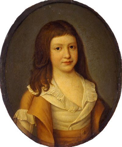 Porträt von Louis-Charles, Prinz von Frankreich von Unbekannt