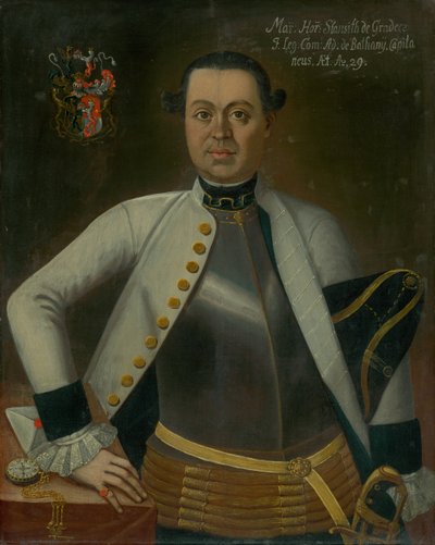 Porträt von Marcus Horváth-Stančič von Unbekannt