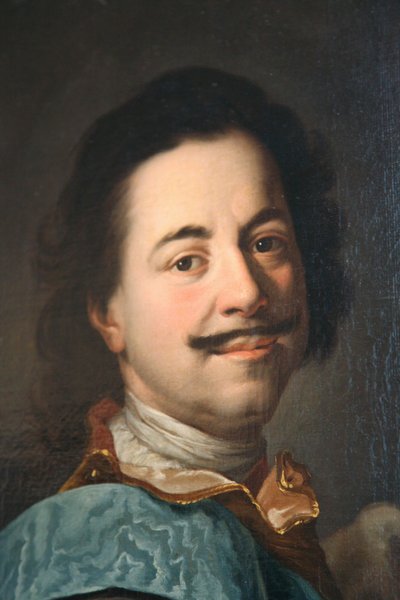 Porträt von Peter dem Großen von Unbekannt