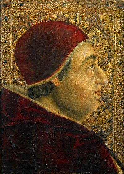 Porträt von Papst Alexander VI. 1431-1503, 1490er Jahre von Unbekannt