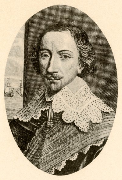 Porträt von Sir John Pennington, in englischer Rüstung mit Vandyke-Kragen, um 1610-1630, 1937 von Unbekannt