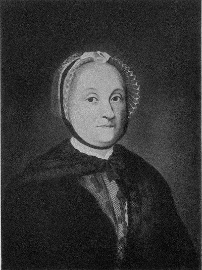 Porträt von Sophie de La Font 1717-1797, zweite Hälfte des 18. Jahrhunderts von Unbekannt